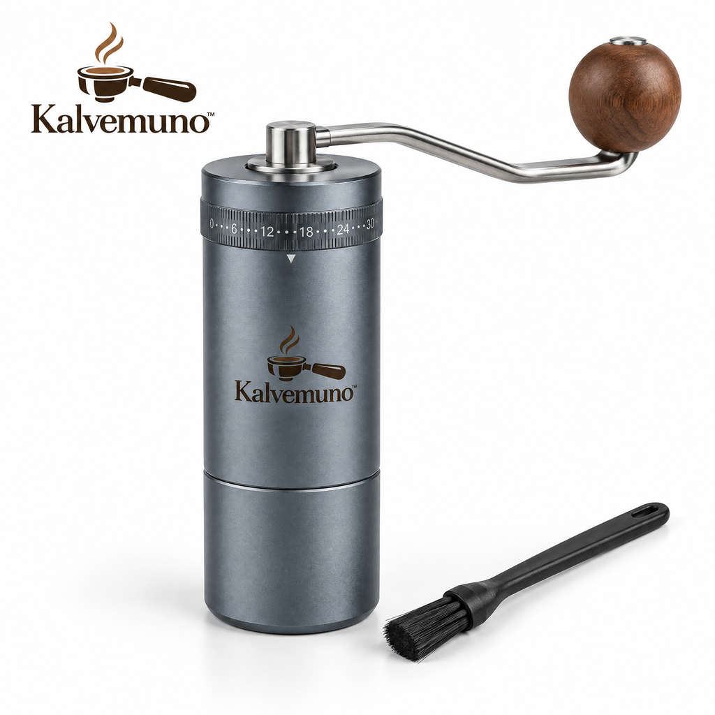 Kalvemuno™ – Precision Manual Coffee Grinder