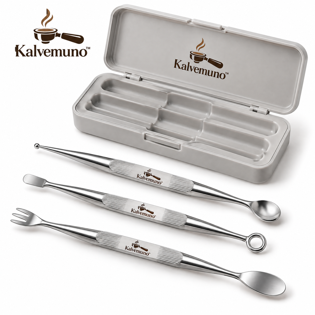 Kalvemuno™ – Latte Art Etching Pen Set