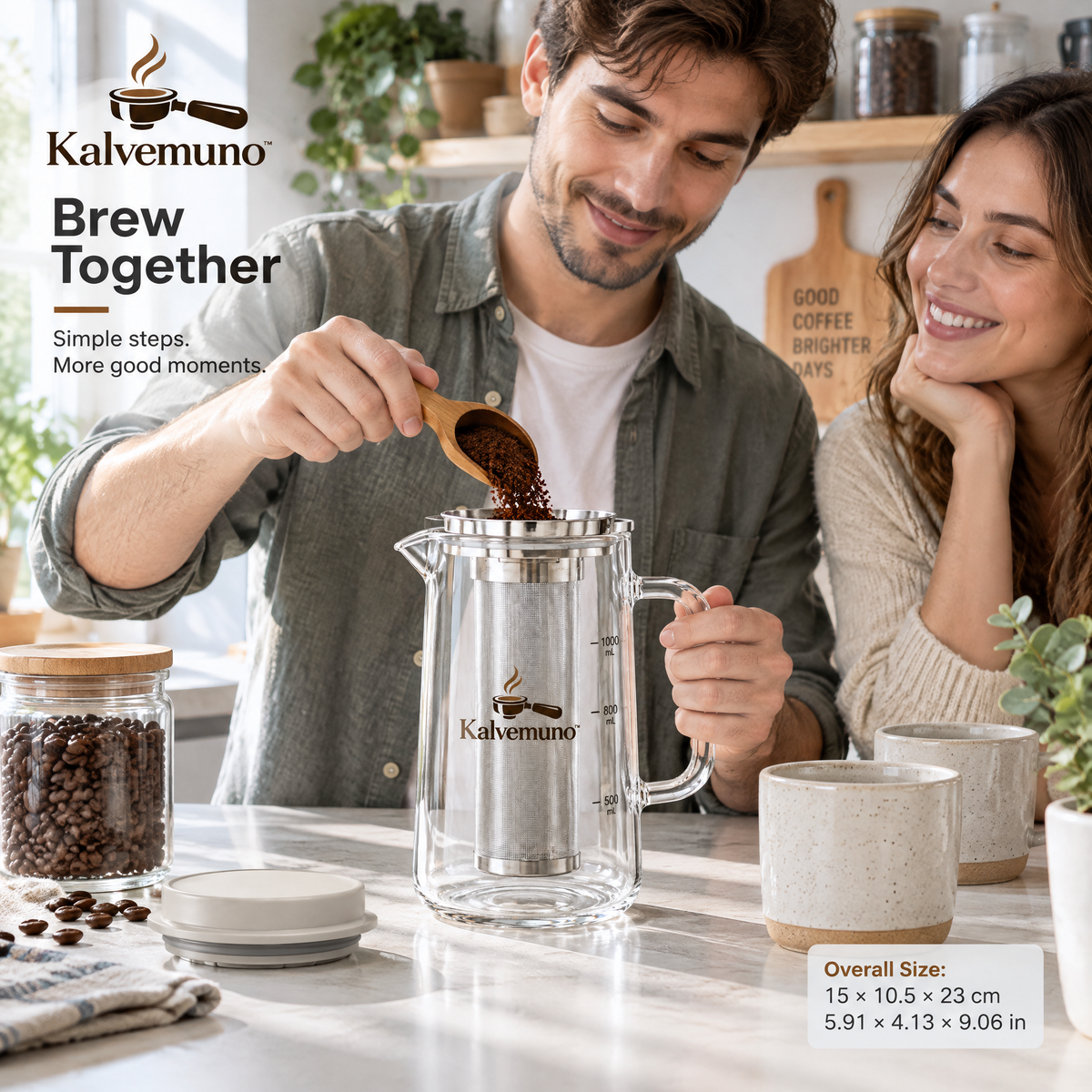 Kalvemuno™ – Cold Brew Coffee Maker