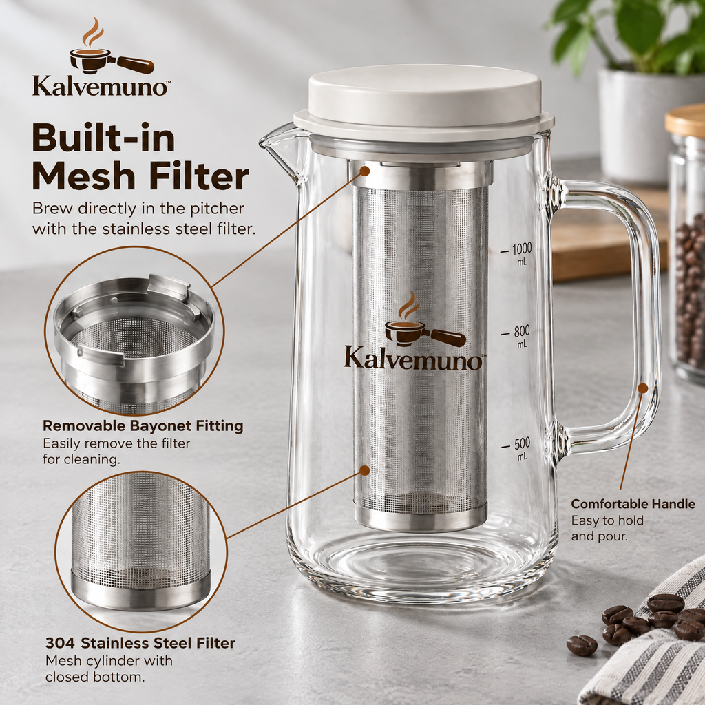 Kalvemuno™ – Cold Brew Coffee Maker