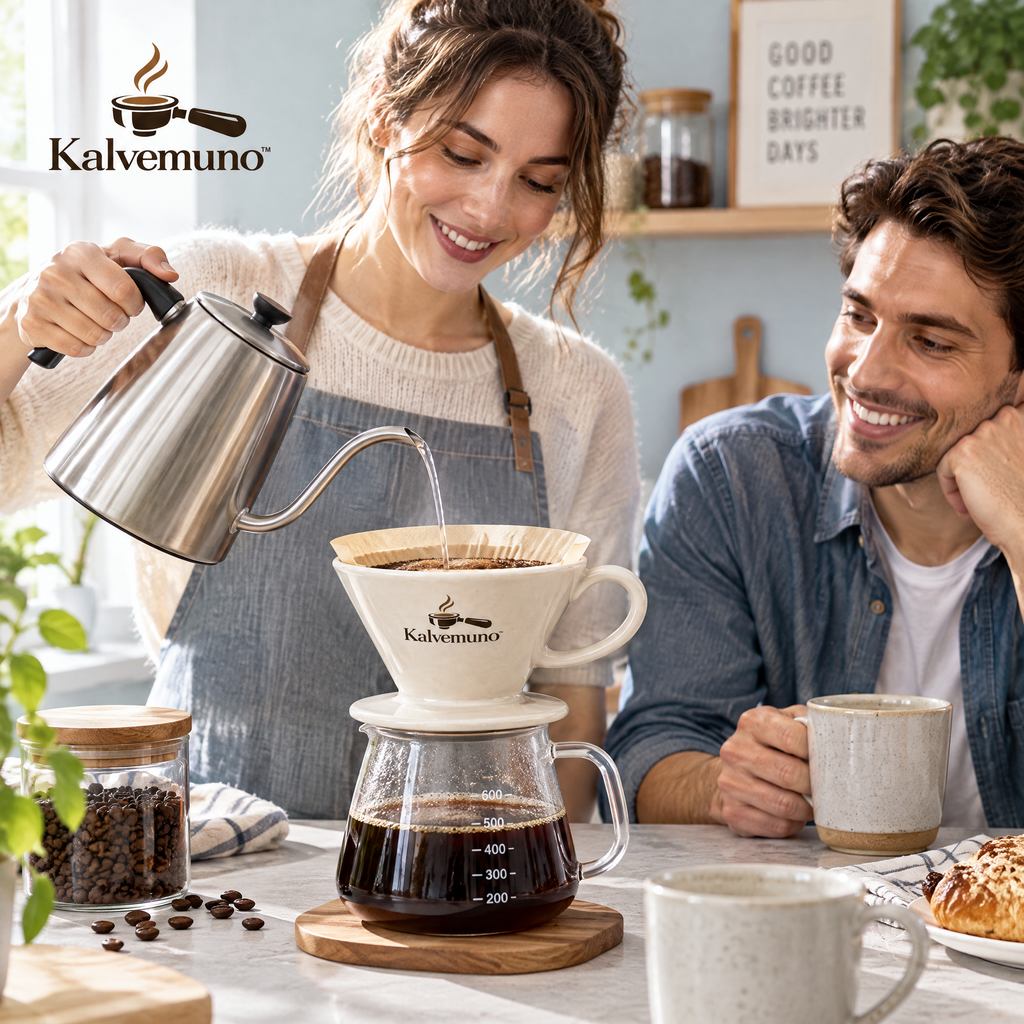 Kalvemuno™ – Ceramic Pour-Over Dripper