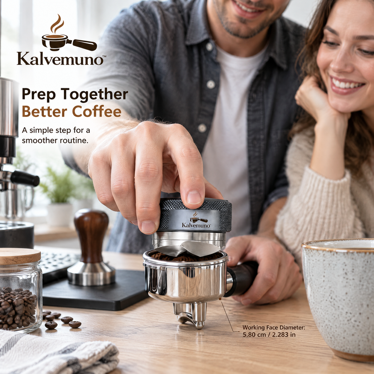 Kalvemuno™ – Espresso Distribution Tool