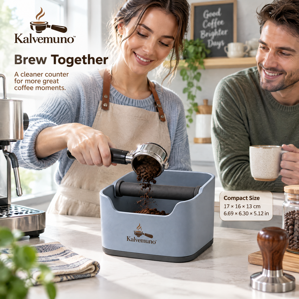 Kalvemuno™ – Espresso Knock Box